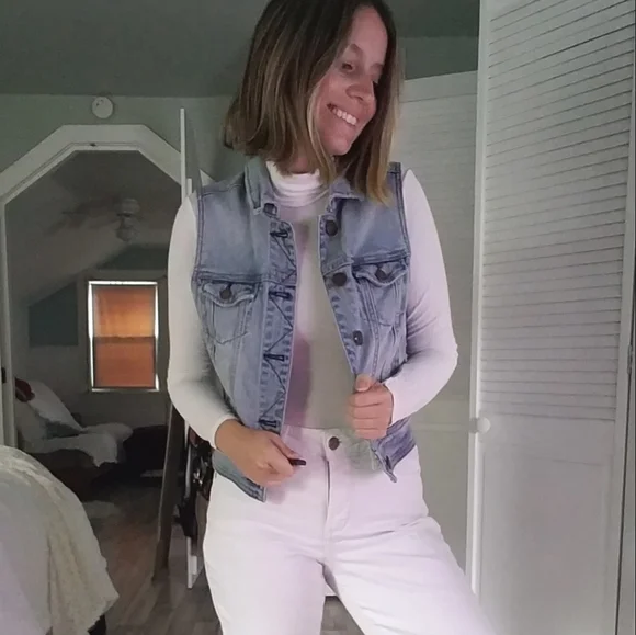 American eagle denim vest - Picture 5 of 12